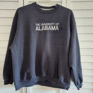 THE UNIVERSITY OF ALABAMA Sweatshirt 3XL GRAY CHAMPION